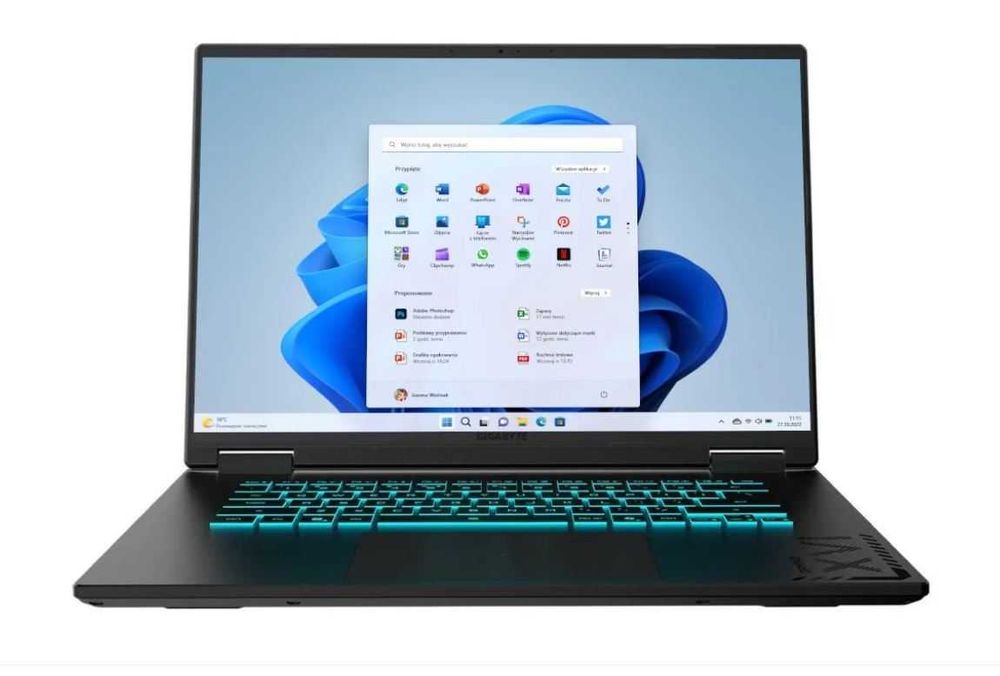Laptop Gigabyte A16 i7-13620H, 16'' 165Hz, 16GB, 512GB, W11H, RTX 5050