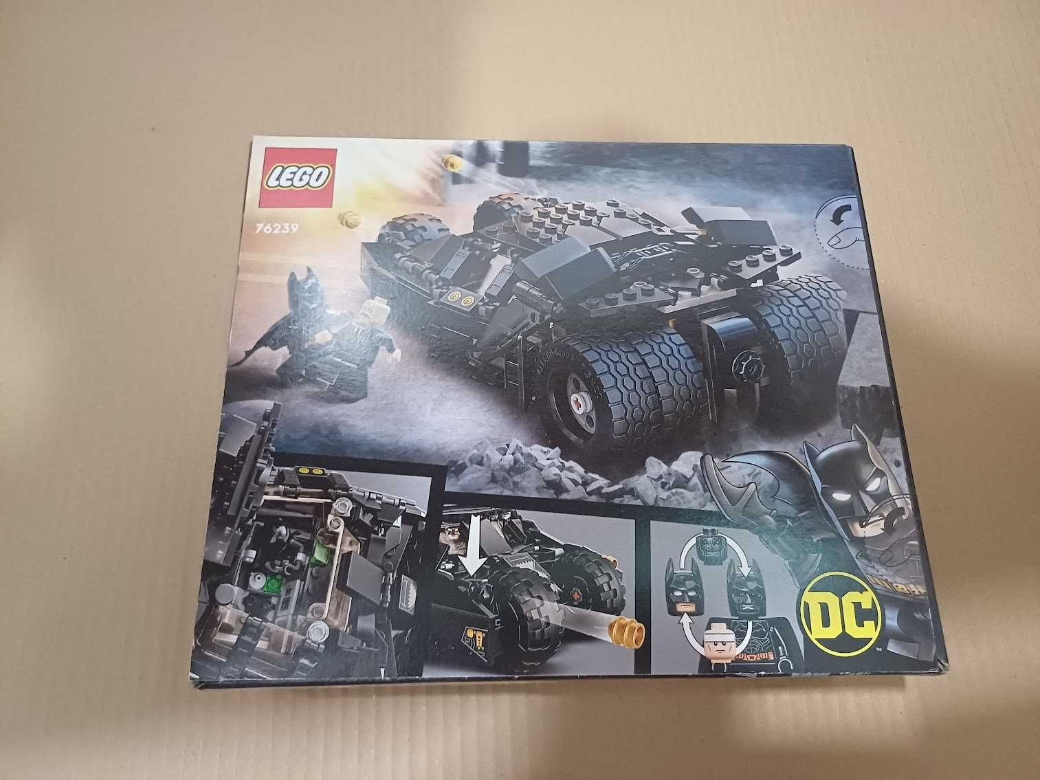 LEGO 76239 DC Super Heroes Batman Tumbler starcie ze Strachem na Wróbl