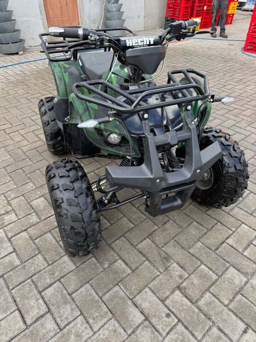 Quad ATV Hecht Elektryk 56150 army jak nowy!