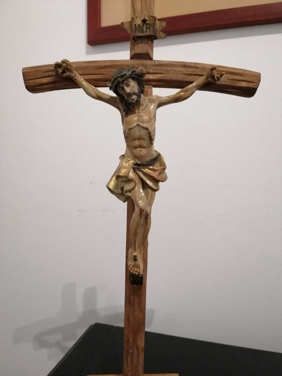 Antigo crucifixo tam.39cms