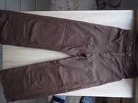 STRADIVARIUS brązowe szerokie jeansy rozm. 34
