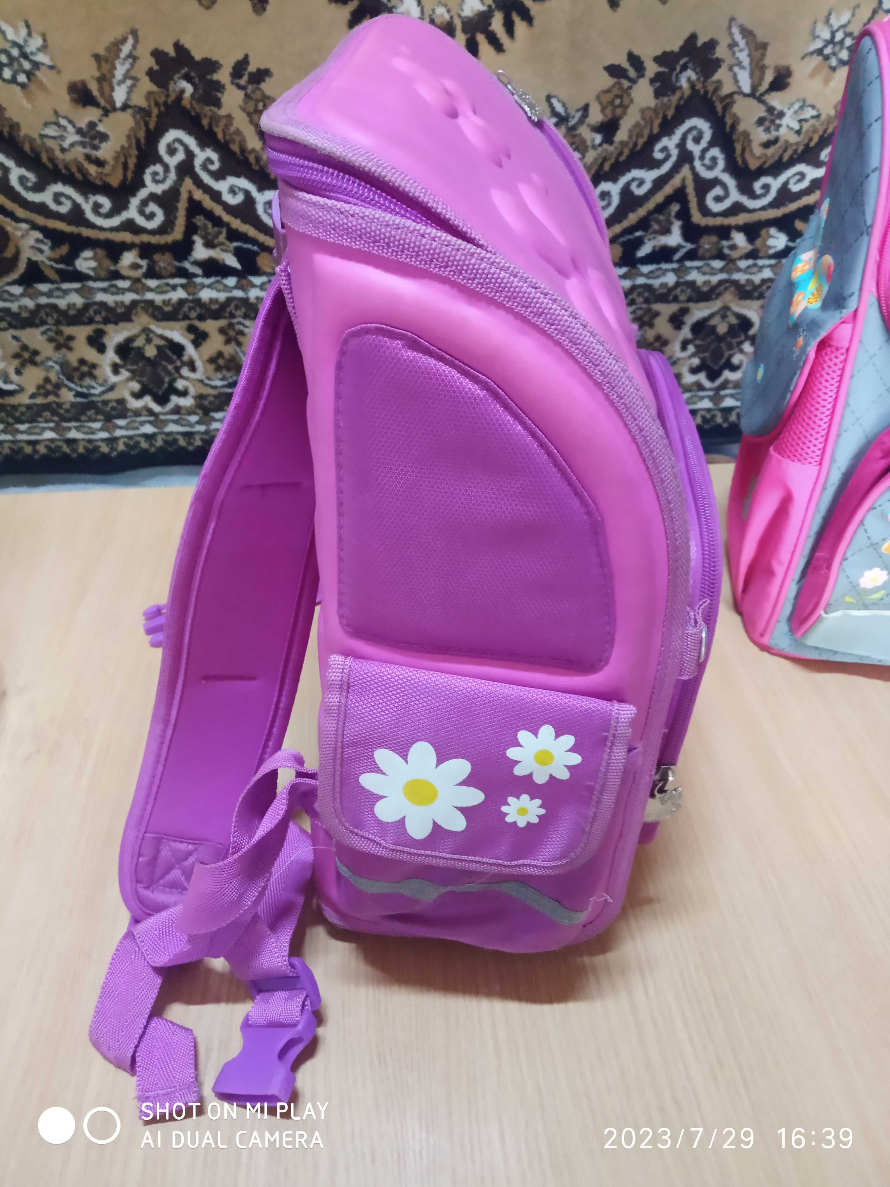 Рюкзак шкільний для дівчинки 2 штукі