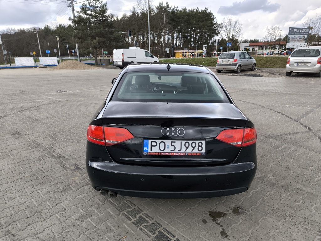 Audi A4 B8 08r sprawny zadbany opłacony skóry Gwarancja Pisemna!