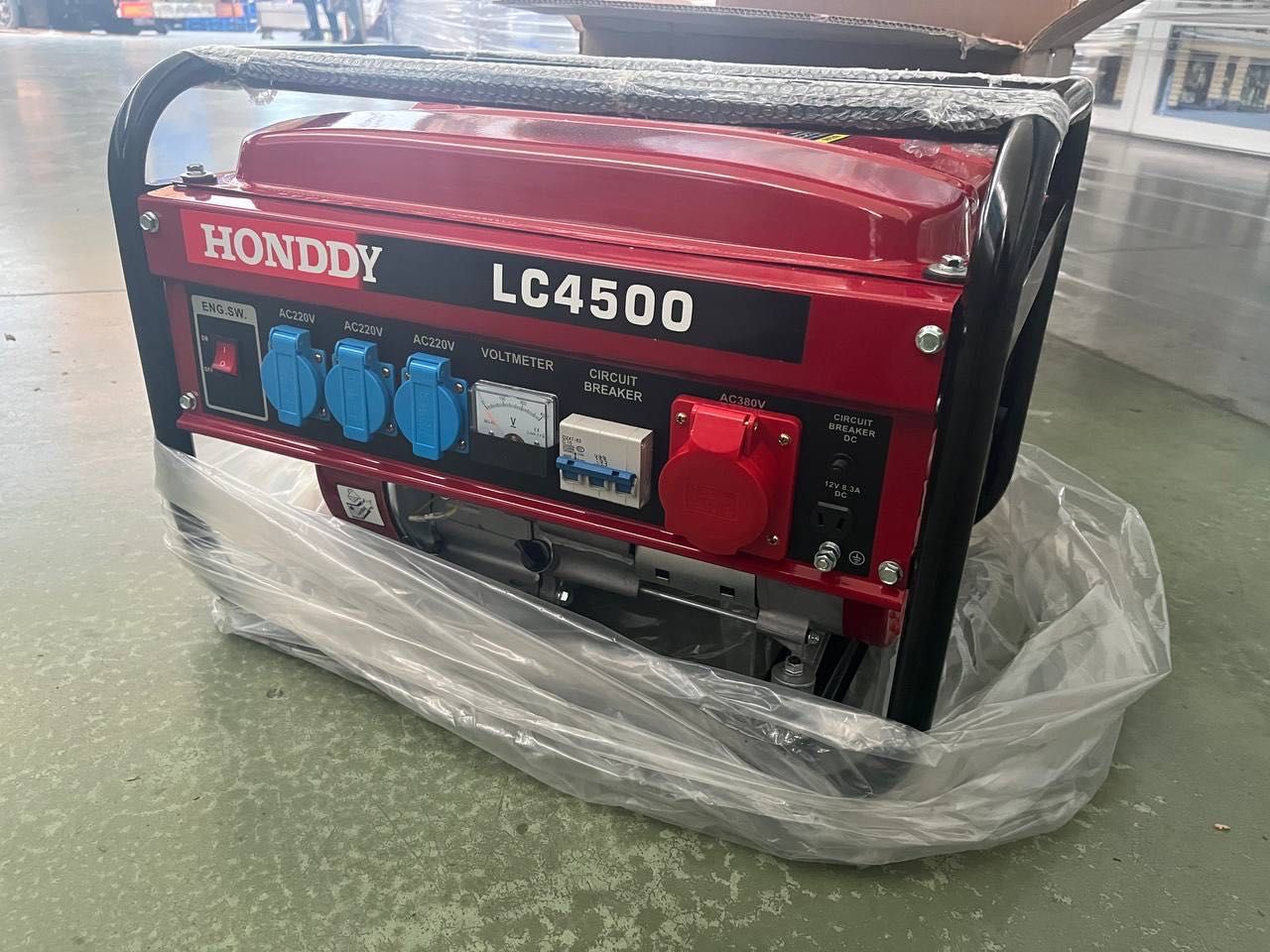 Бензиновий генератор Honddy LC4500, 2.5-3.0 кВт
