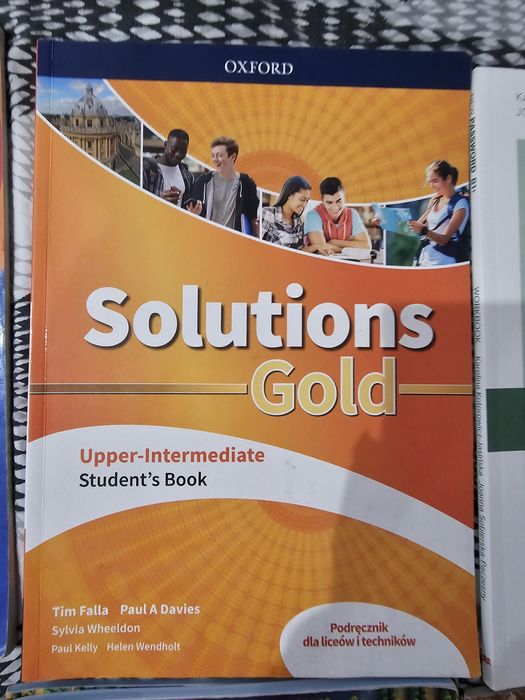 Podręcznik liceum technikum Solutions Gold