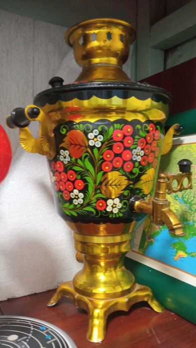 Електричний самовар з розписом