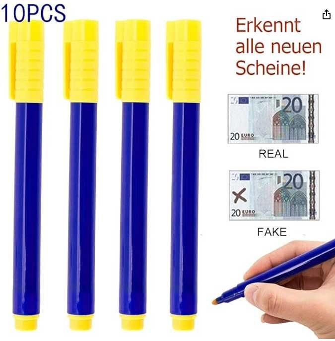 Kontroler banknotów pisak próbny banknotów tester banknotów 10szt