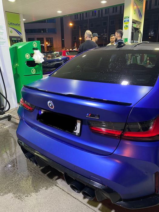 Lotka, spoiler klapy bagażnika. BMW g20 M3 look