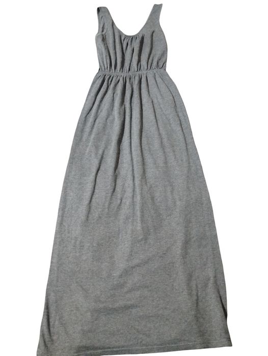 Сіра сукня максі