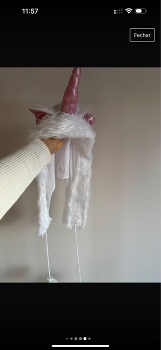 Fantasia / disfarce de unicórnio