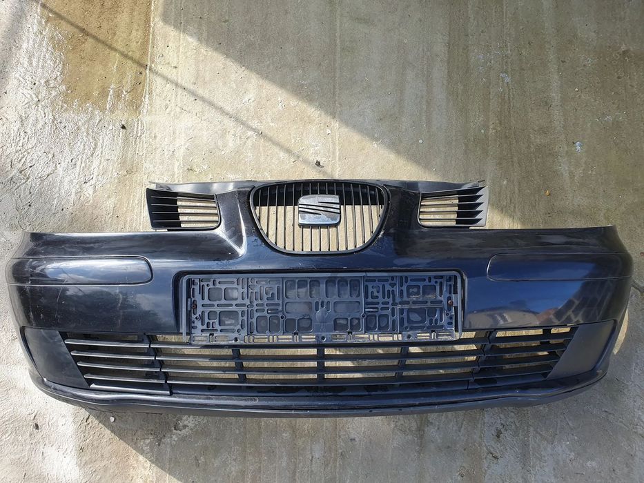 SEAT IBIZA III 6L CORDOBA II ZDERZAK PRZEDNI PRZÓD 6L0807221 KOMPLETNY LISTWY KRATKI ATRAPA EMBLEMAT ABSORBER