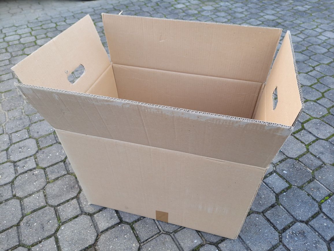 Kartony pudła używane, stan bdb 58x38x43 cm na europaletę