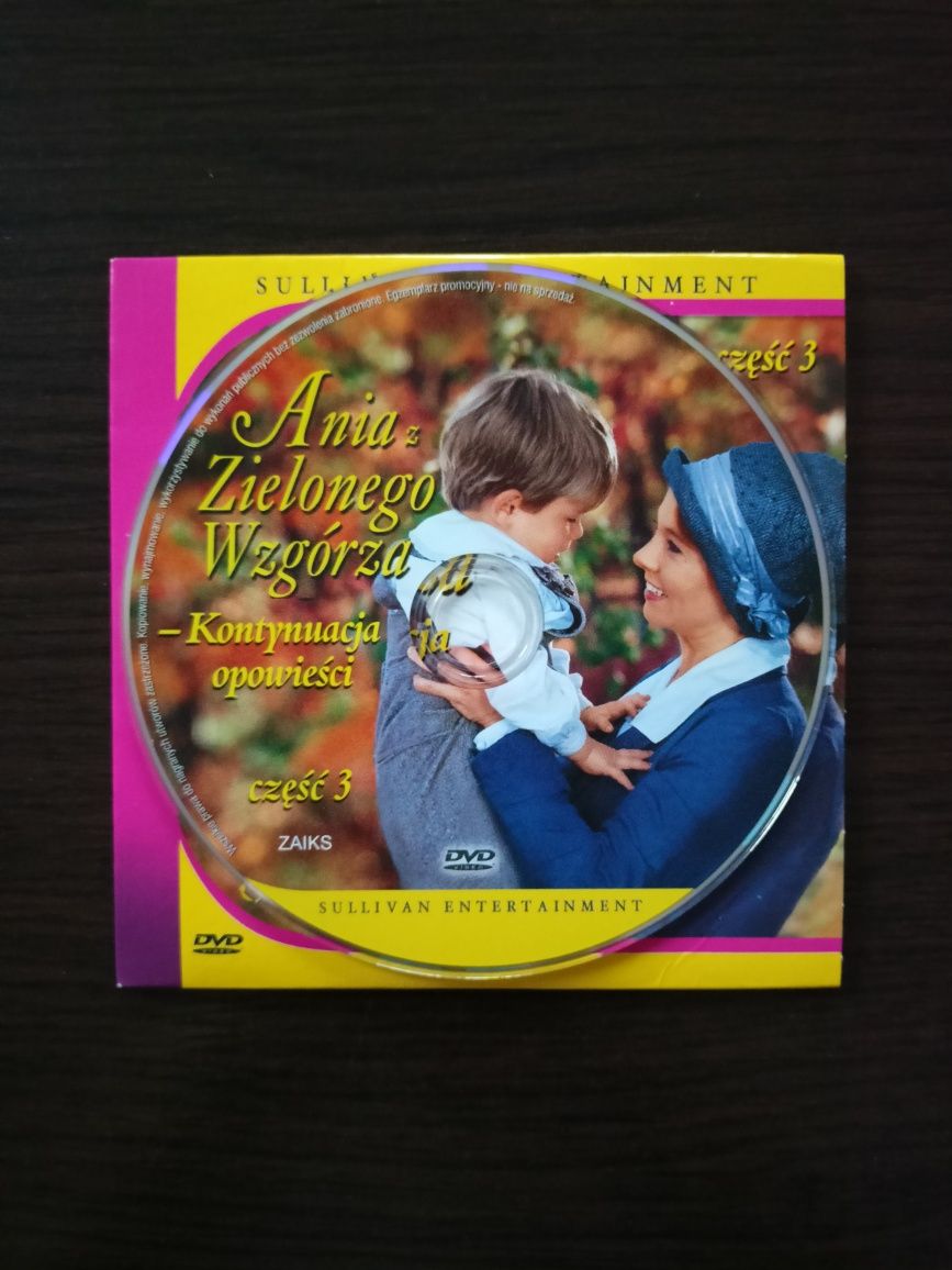 Ania z Zielonego Wzgórza: Kontynuacja opowieści - Film DVD