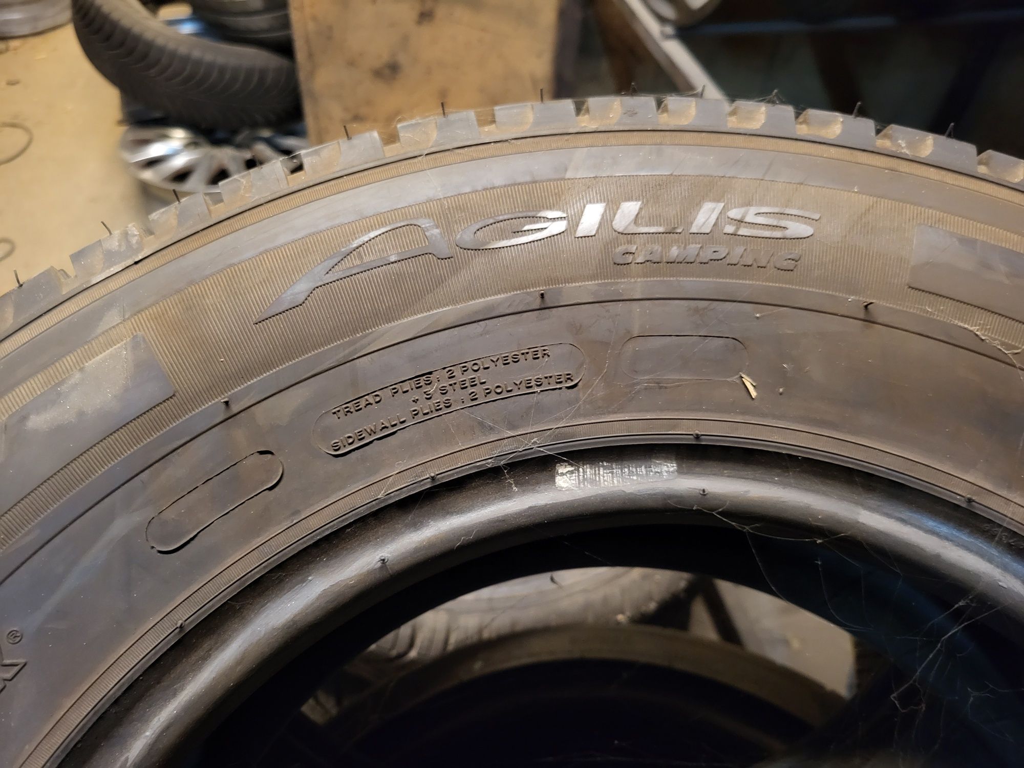225/75/16c Michelin Agilis Camping  23rok opona pojedyncza