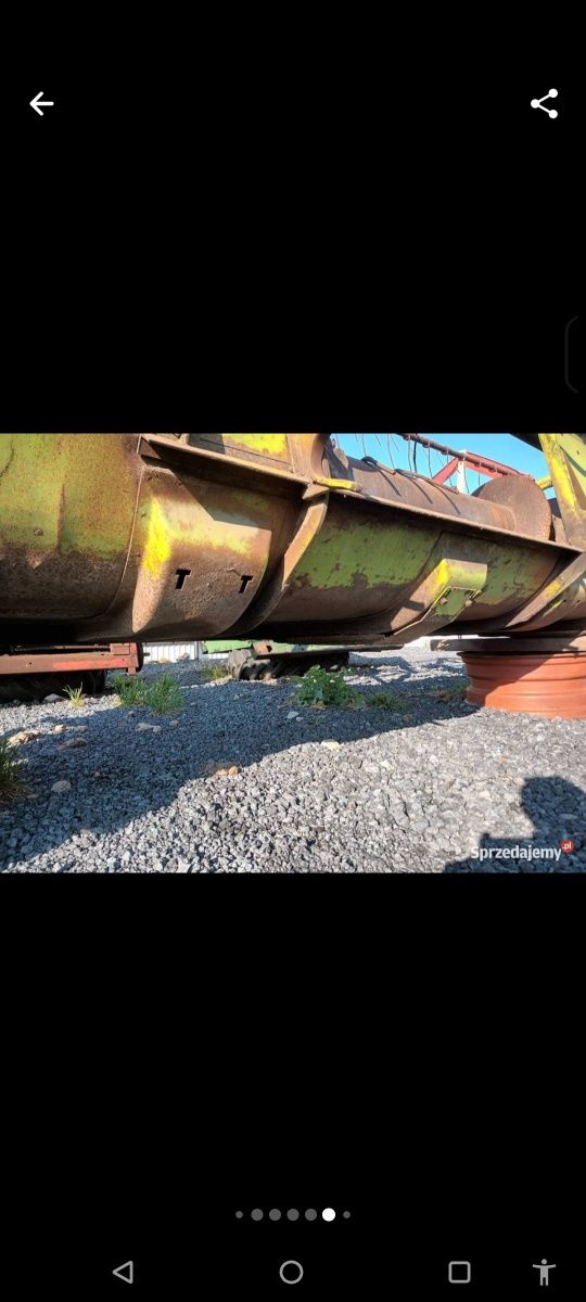 Heder claas mercator senator protektor 3.60