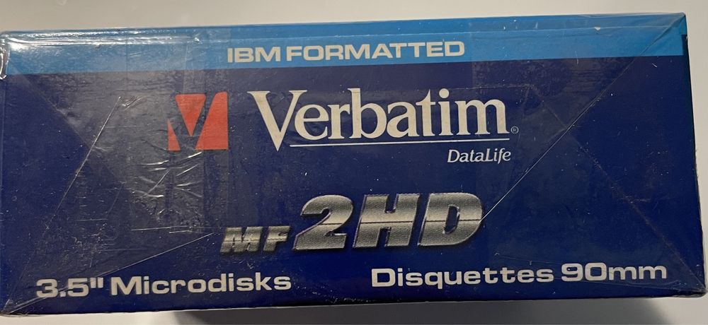 Paczka dyskietek 3,5 cala Verbatim MF2HD