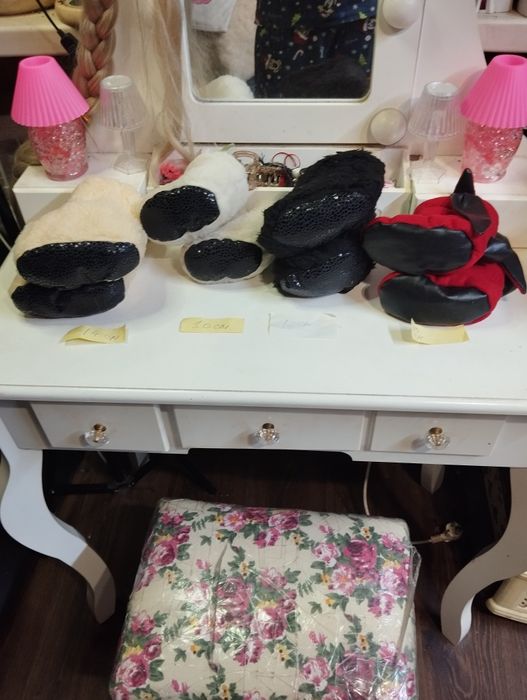 Сапожки,пинетки,тапки с меха,флиза теплые для детей(зайка) р10см,12см,