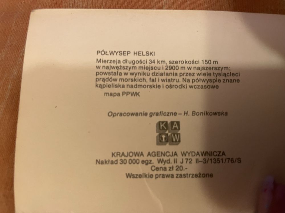 Bloczek stare harmonijkowe mini pocztówki widokówki Półwysep Helski