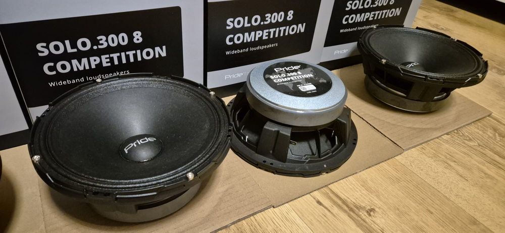 Głośniki  Pride Solo.300 8” competition