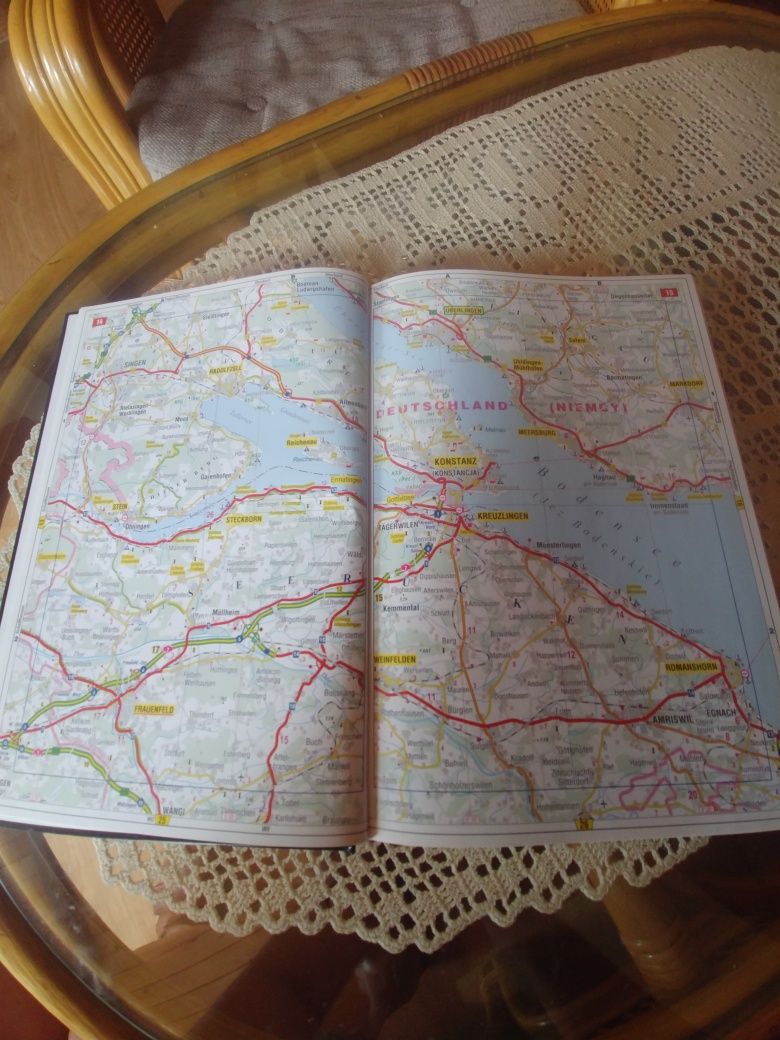 Atlas encyklopedia drogowa Szwajcarii