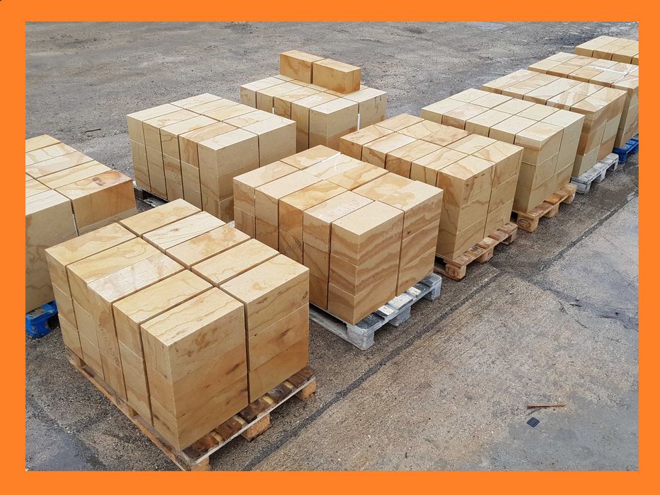 15. Kamień murowy PIASKOWIEC 20×20×40cm |wszystkie boki cięte| 40 szt.