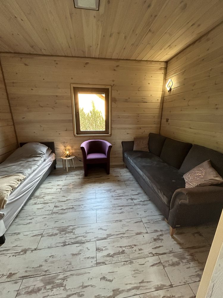 Mazury Dom w Leleszkach do wynajecia z gorąca balią