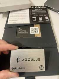 аманець для криптовалюти Arculus Crypto Cold Storage Wallet Silver