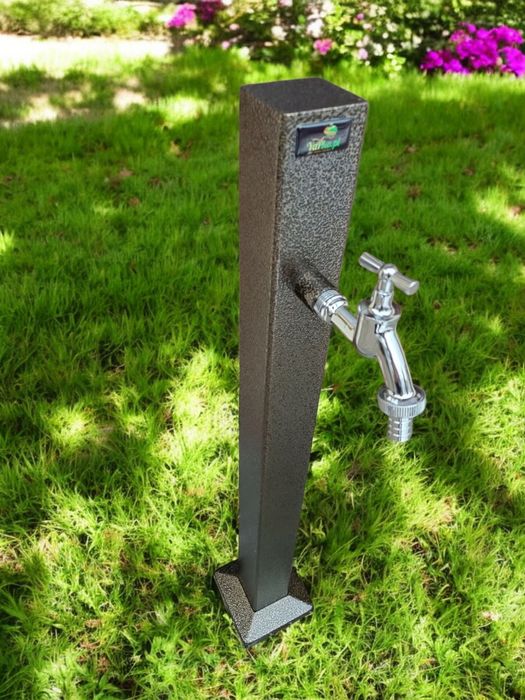 Kran ogrodowy YaPko PRO 75cm 3/4" Antyczne Złoto wylewka chrom