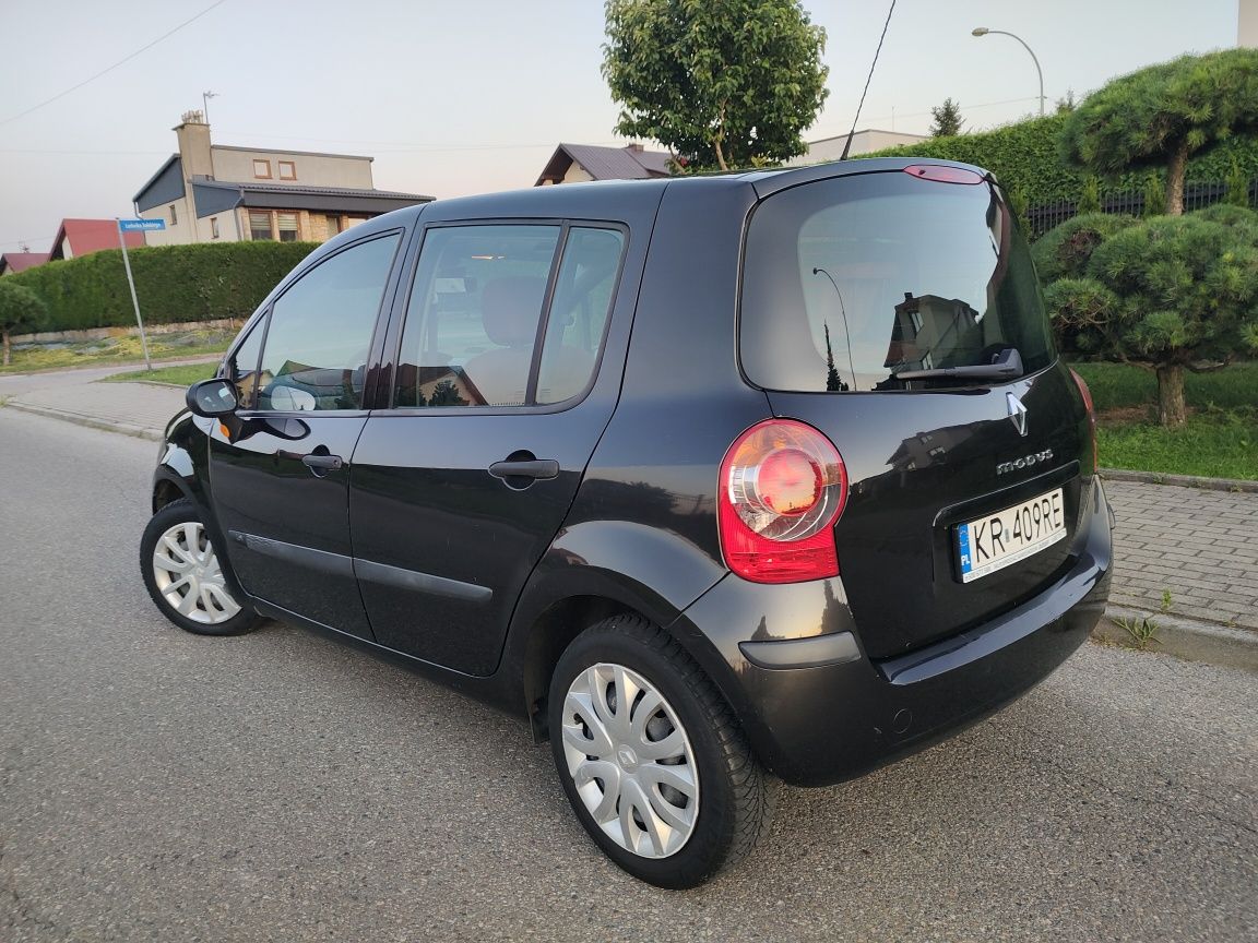 Renault Modus 1.2 benzyna! Szklany dach! 126 tys przebiegu! Klima spr