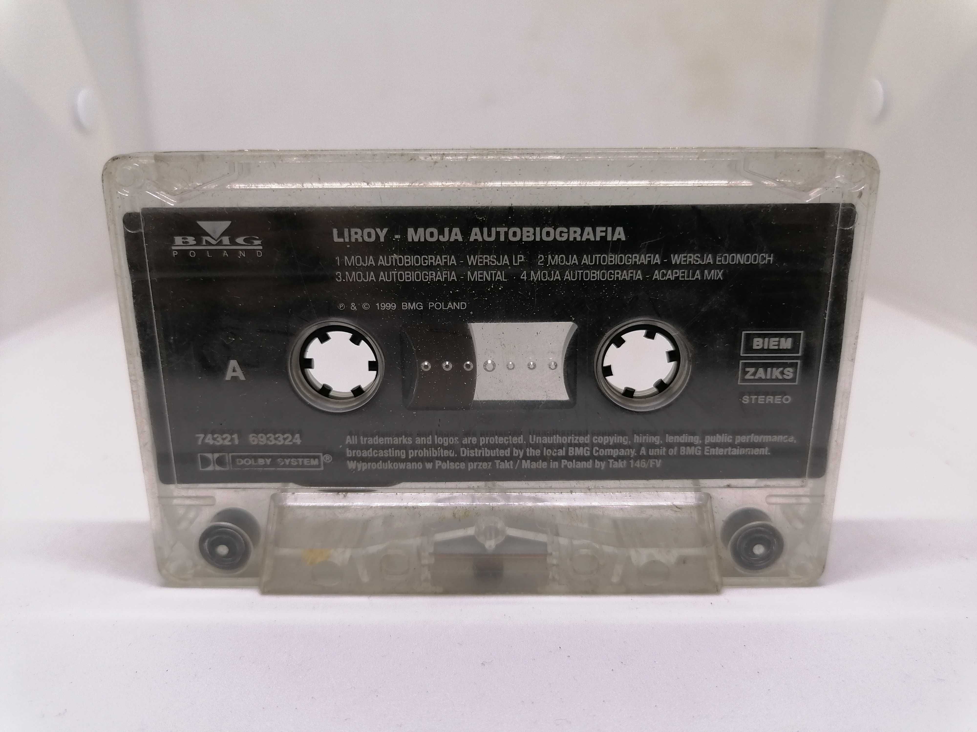 Liroy - Moja Autobiografia - kaseta magnetofonowa