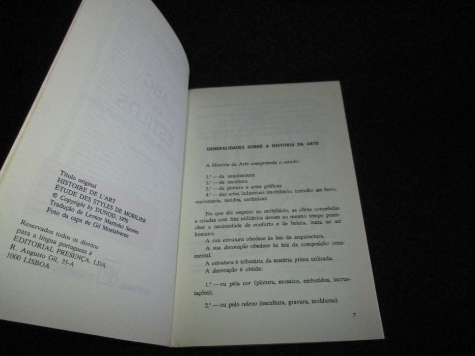 Livro ABC dos Estilos da Arquitectura ao Mobiliário