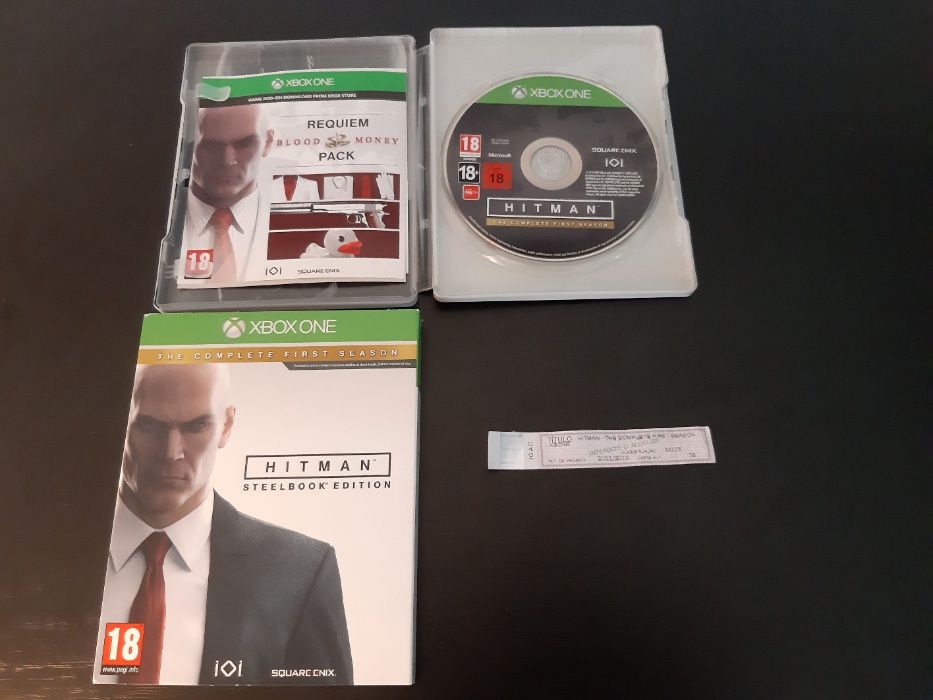 Xbox One - Hitman Steelbook Edition C/Selo Igac