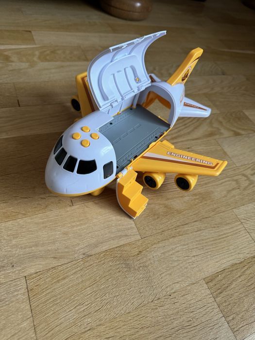 Літак Вантажний звук, підсвічування, парогенератор, інерція