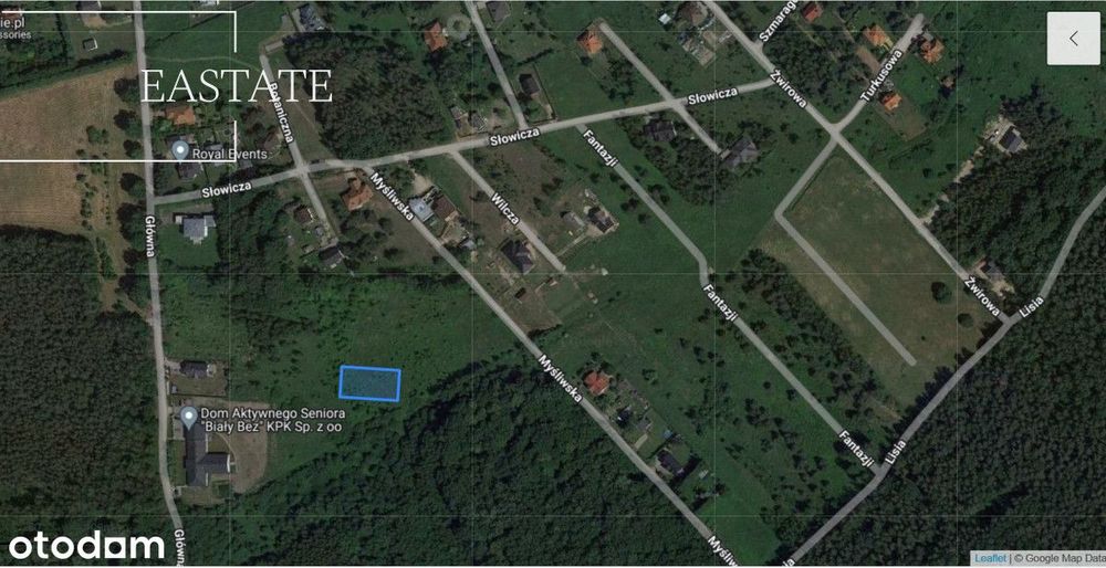 Działka Budowlana przy Lesie/Nadarzyn 8 min/Rusiec