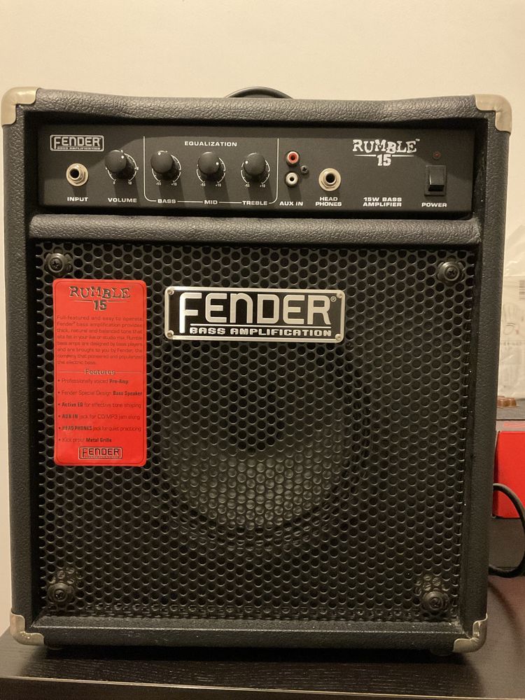 Coluna FENDER BASS AMPLIFICATION