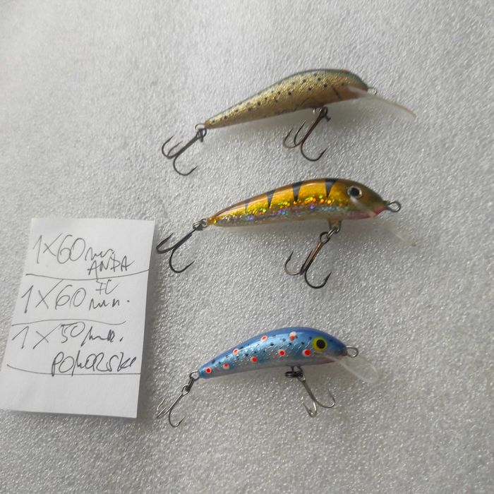 Woblery pakiet na trocie szczupaki pstrągi okonie nr 33 czytaj czyje