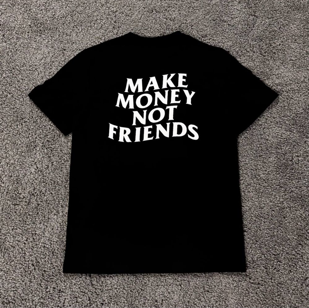 Футболка Make Money Not Friends / Футболка Мейк Мані Нот Френдс