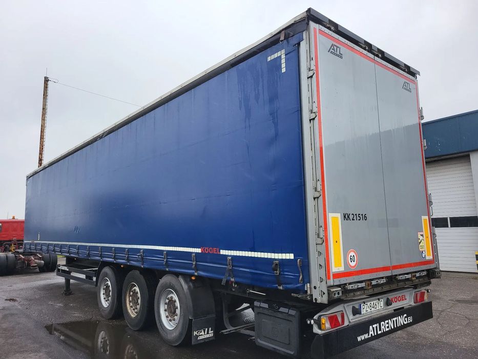 Kögel SN 24  Naczepa kurtynowa. Dobry stan techniczny!