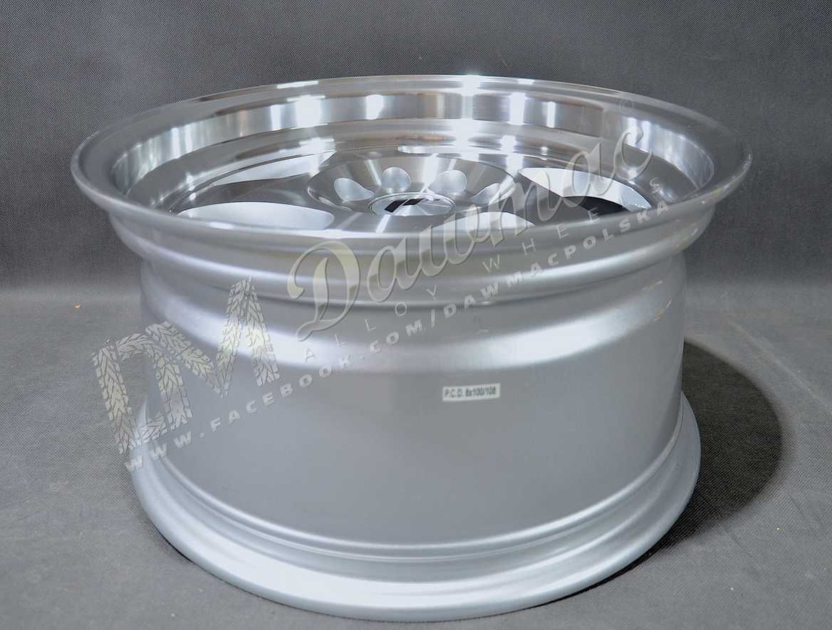 Felgi Japan Racing JR15 16" 8J ET25 4x100/4x108 Silver Machined