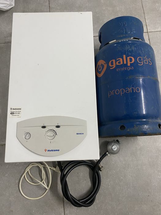 Esquentador Vulcano ventilado gas butano
