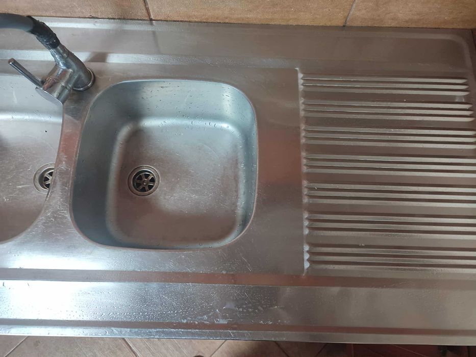 Zlewozmywak 120x60 cm z ociekaczem