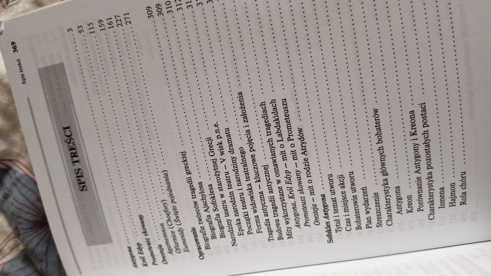 Antologia tragedii greckiej z opracowaniem