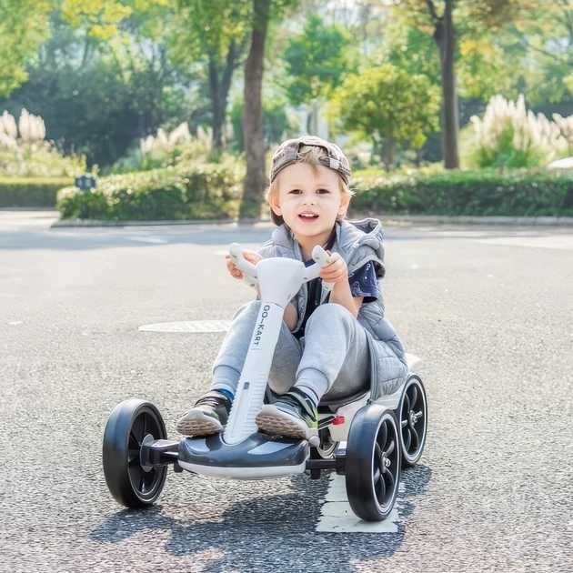 Детский электромобиль Go-Kart складной Электрокарт с EVA колесами