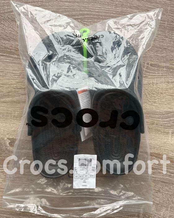 Крокси чорні класичні чоловічі і жіночі, crocs classic