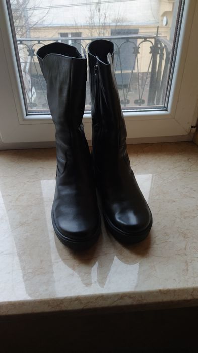 Сапожки жіночі з натуральної шкіри" MIDA"