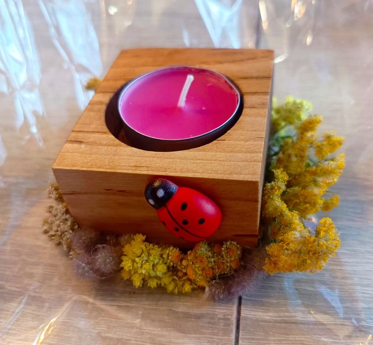 Świecznik handmade