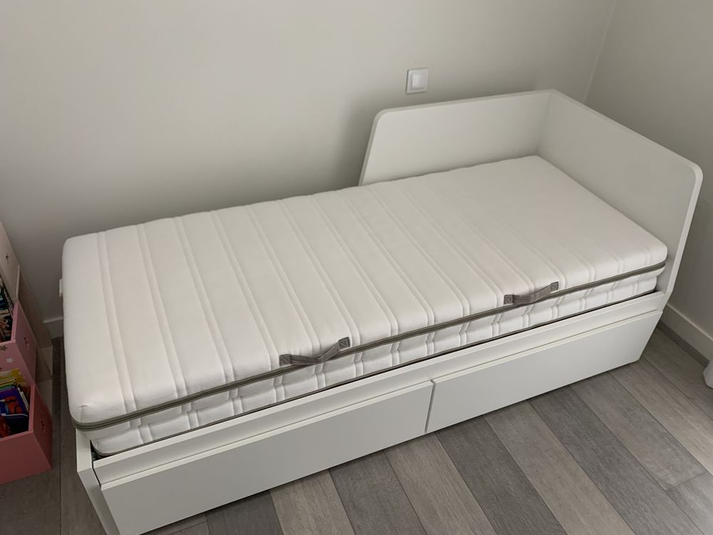 Cama individual/dupla c/ 2 gavetas