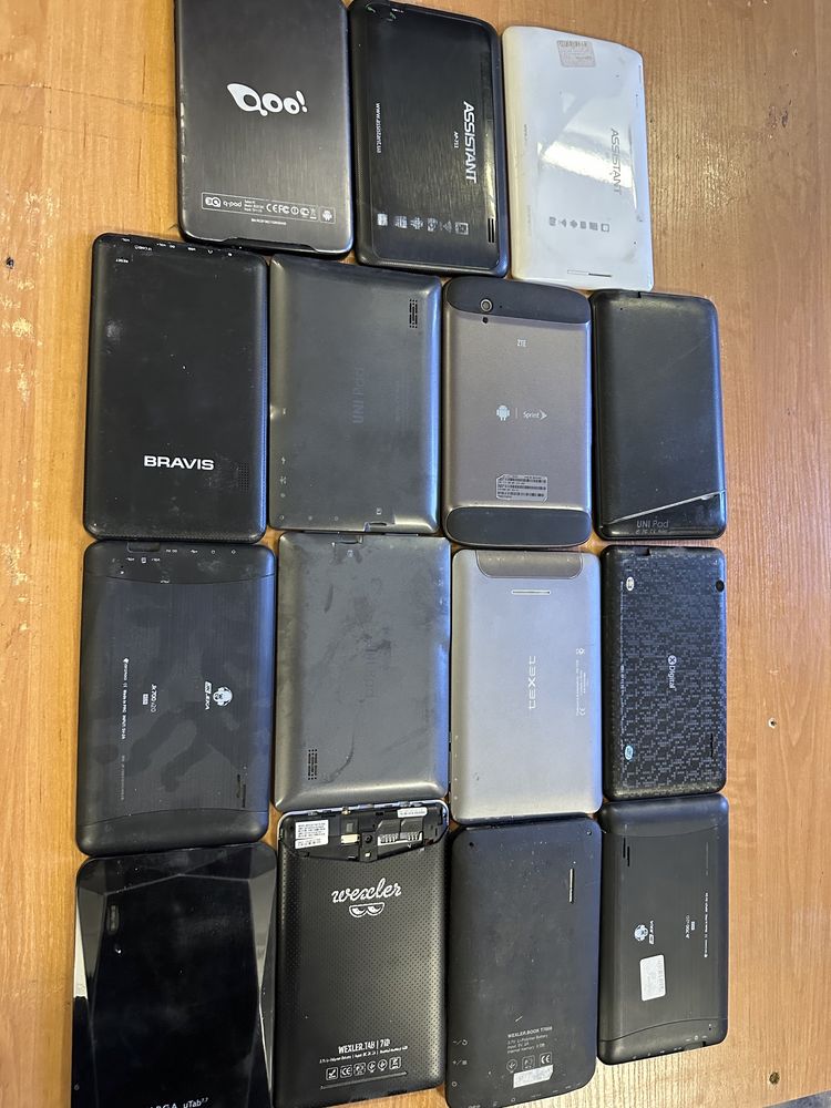 Планшеты на запчасти ZTE,Assistant.