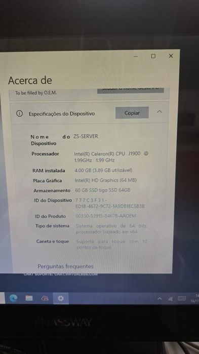 POS sem software, bom estado!