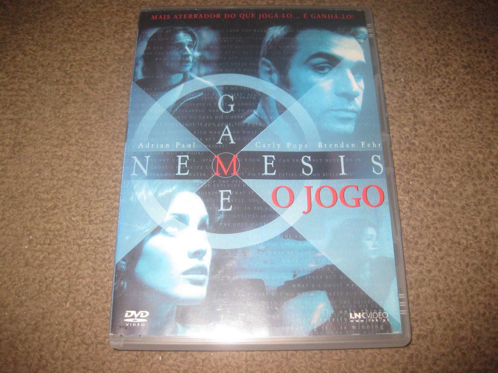DVD "Nemesis- O Jogo" com Adrian Paul
